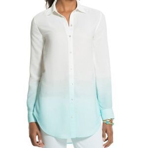 Chico's Buttoned Down | Ombre Carina Shirt